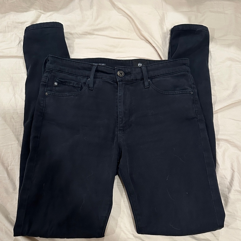 AG Farrah’s high rise skinny Women's Black Jeans 26